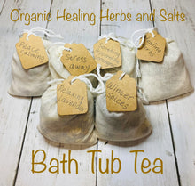 Load image into Gallery viewer, Organic Bath Tub Tea, Apothecary Bath Tea