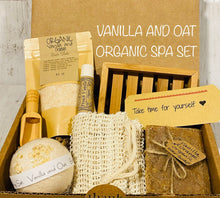 Load image into Gallery viewer, Vanilla and Orange Spa Set