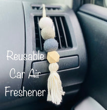 Load image into Gallery viewer, Car Diffuser Felt Balls, Organic and Natural , Eco-Friendly Reusable, Portable Diffuser