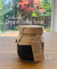 Load image into Gallery viewer, Vanilla Bean Organic Coffee Scrub