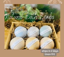 Load image into Gallery viewer, Natural Bath bomb set, Bath bombs Healing Collection, Large Bath Bomb, Relaxing Bath Bombs, Bath bomb gift set