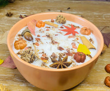 Load image into Gallery viewer, Pumpkin Crunch Cake Soy Candle, Organic Soy Candle, Handmade Candle Gift, Large Bowl Candle