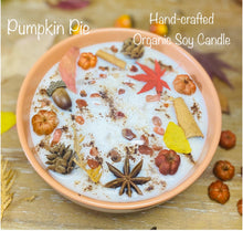 Load image into Gallery viewer, Pumpkin Crunch Cake Soy Candle, Organic Soy Candle, Handmade Candle Gift, Large Bowl Candle