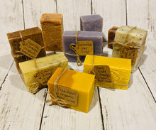 Load image into Gallery viewer, Mint and Chocolate Soap Bar, Cold Processed Organic Soap, Zero Waste Soap