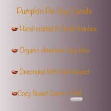 Load image into Gallery viewer, Pumpkin Crunch Cake Soy Candle, Organic Soy Candle, Handmade Candle Gift, Large Bowl Candle