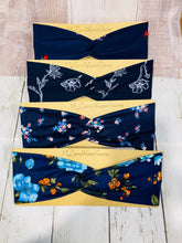 Load image into Gallery viewer, Twisted Floral Headbands