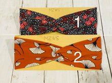 Load image into Gallery viewer, Twisted Headband, Turban Headband, Workout Headband, Yoga Headband,
