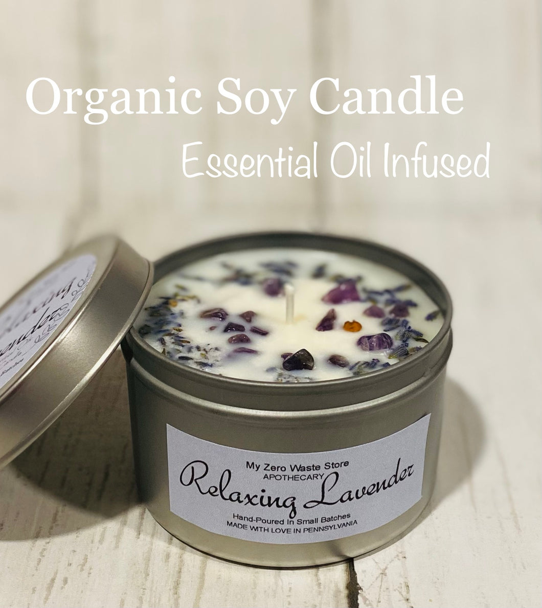 Lavender Organic Soy Candle