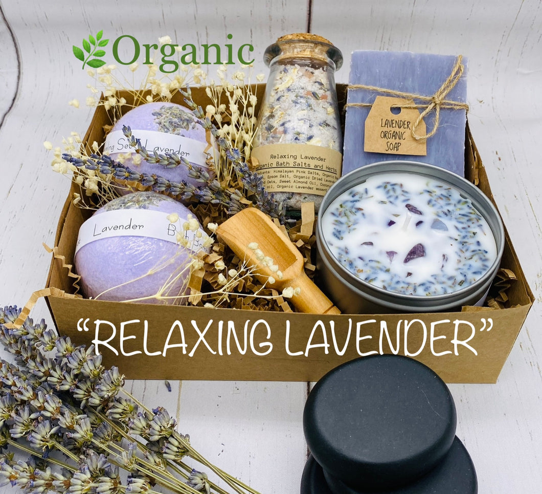 Relaxing Lavender Spa Set