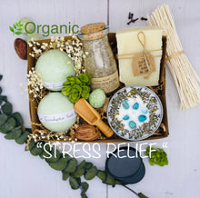 Load image into Gallery viewer, Stress Relief Organic Spa Set
